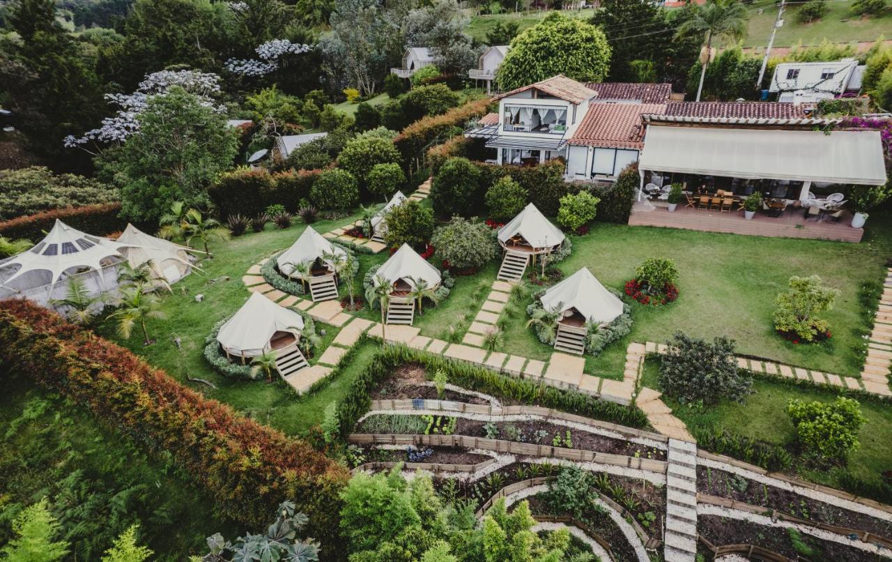 Teva Glamping & Retreat Hotell Rionegro Exteriör bild