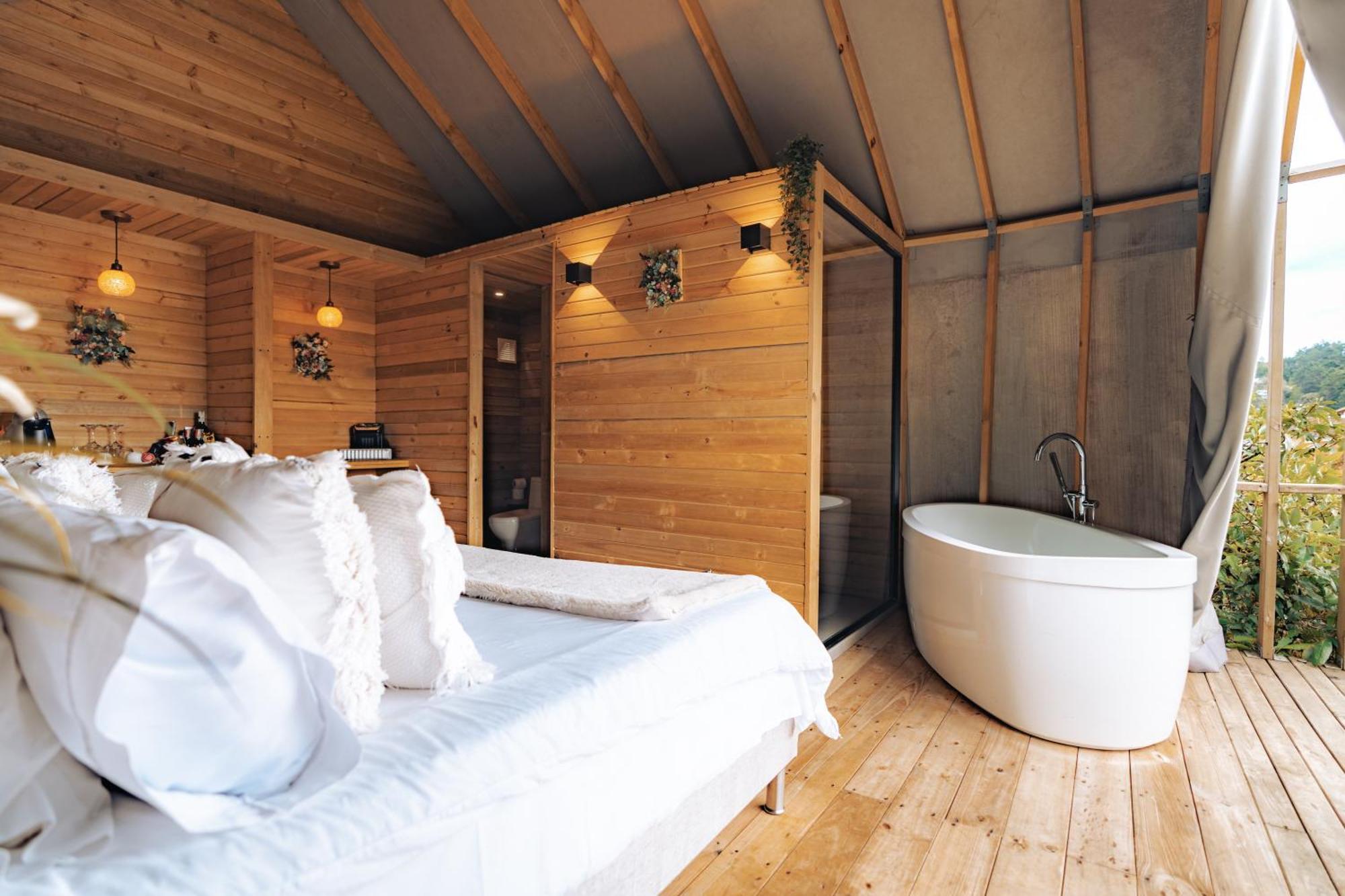Teva Glamping & Retreat Hotell Rionegro Exteriör bild