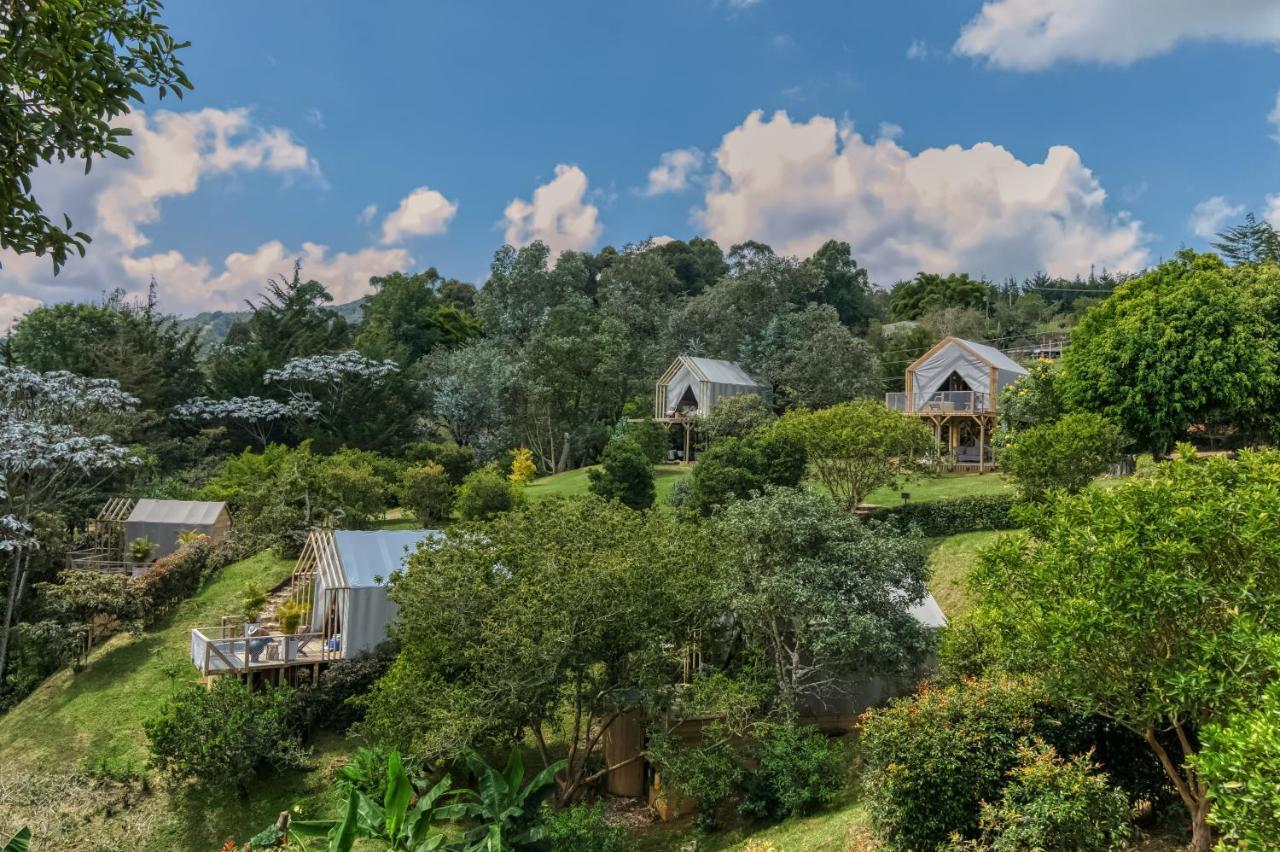 Teva Glamping & Retreat Hotell Rionegro Exteriör bild